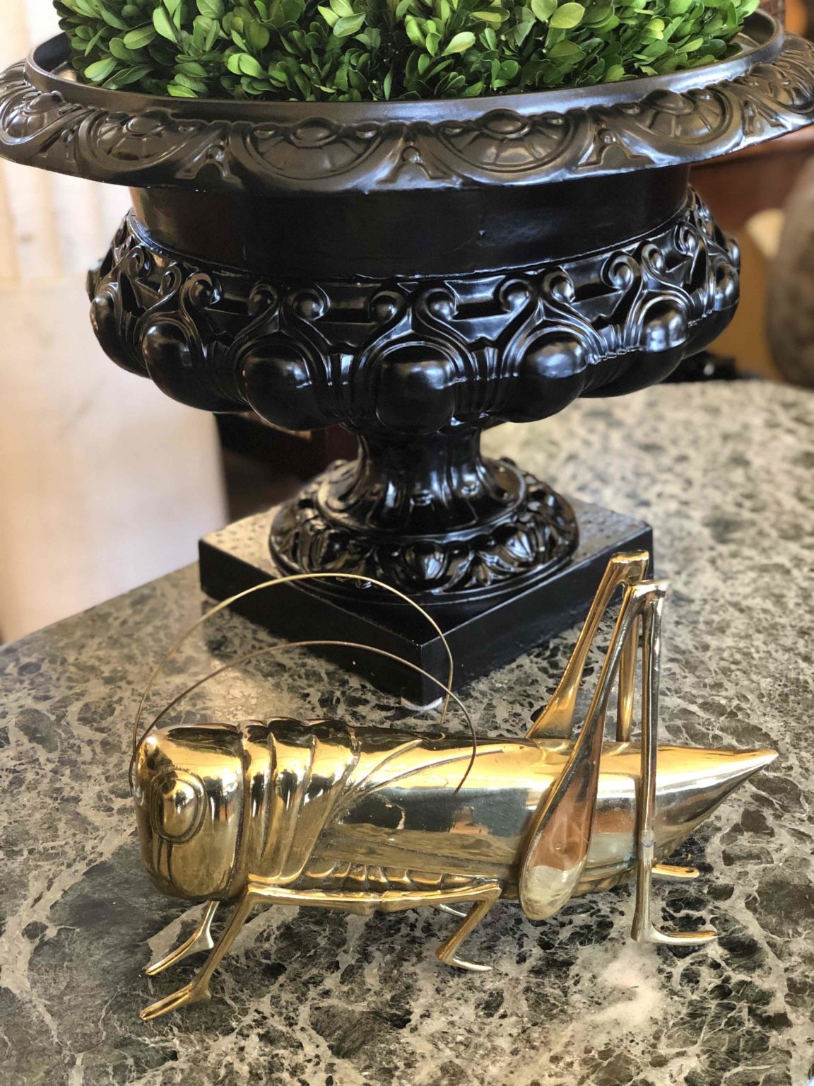 Solid Brass with Detailed Design Balée Antiques & Design